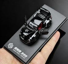Load image into Gallery viewer, FG 1:64 Black Devil RWB 930 Widebody Sports Open Model Diecast Metal Car New Collection
