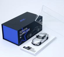Load image into Gallery viewer, ATS 1:64 Silver GR Supra A90 Coupe Sports Model Diecast Metal Car Box New Collection
