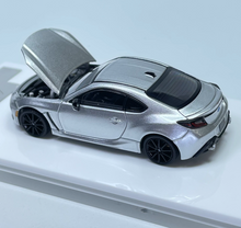 Load image into Gallery viewer, ATS 1:64 JDM Silver BRZ Coupe Sports Open Model Diecast Metal Car Box New Collection
