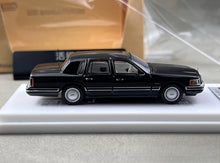 Load image into Gallery viewer, MK 1:64 1990 Signature Black Town Classic Sedan Model Diecast Metal Car New Collection
