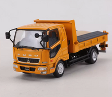 Load image into Gallery viewer, GCD 1:64 2013 Yellow Fuso Fighter FK61F Dump Truck Model Diecast Metal Car New Collection
