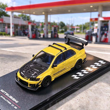 Load image into Gallery viewer, IHCM 1:64 Yellow Carbon Lancer EVO IX 9 GSR Sport Model Diecast Metal Car New Collection
