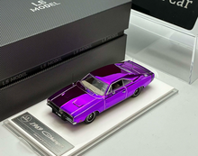 Load image into Gallery viewer, LS 1:64 ‌Purple 1969 Charger Coupe Muscle Sports Model Diecast Metal Car New Collection
