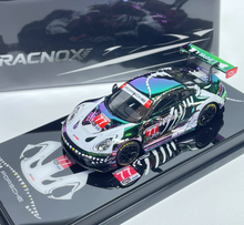 Load image into Gallery viewer, HA 1:64 Plating Dinosaur 911 GT3 R Sports Model Diecast Metal Car Box New Collection
