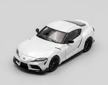 Load image into Gallery viewer, ATS 1:64 JDM White GR Supra A90 Sports Model Diecast Metal Car Box New Collection
