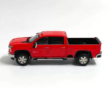 Load image into Gallery viewer, SC 1:64 Red Silverado Pickup Truck Sports Model Diecast Metal Car Box New Collection
