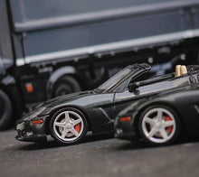 Load image into Gallery viewer, Bliss 1:64 APA Gray C6 Convertible Muscle Sports Model Diecast Metal Car New Collection
