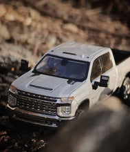 Load image into Gallery viewer, SC 1:64 Silver Silverado Pickup Truck Sports Model Diecast Metal Car Box New Collection
