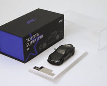 Load image into Gallery viewer, ATS 1:64 JDM Matte Black GR Supra A90 Sports Model Diecast Metal Car Box New Collection

