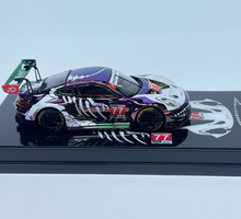 Load image into Gallery viewer, HA 1:64 Plating Dinosaur 911 GT3 R Sports Model Diecast Metal Car Box New Collection
