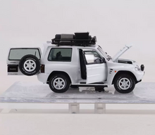 Load image into Gallery viewer, IHCM 1:64 White Pajero EVO V55 ORV SUV Open Model Diecast Metal Car Box New Collection
