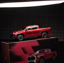 Load image into Gallery viewer, Masdi 1:64 2022 Red Tundra Pickup Truck Sports Model Diecast Metal Car New Collection
