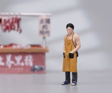 Load image into Gallery viewer, 1:64 Painted Figure Model Miniature Resin Diorama Pork Butcher Stall Men Set
