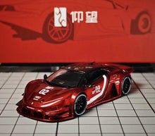Load image into Gallery viewer, PSC 1:64 Red Yangwang U9 #2 Racing Sports Model Diecast Metal Car Box New Collection

