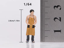 Load image into Gallery viewer, 1:64 Painted Figure Model Miniature Resin Diorama Pork Butcher Stall Men Set
