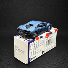 Load image into Gallery viewer, Bburago 1:64 Blue Temerario Sports Open Model Diecast Metal Car Box New Collection

