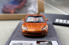 Load image into Gallery viewer, Bliss 1:64 Orange C6 Convertible Coupe Sports Model Diecast Metal Car Box New Collection
