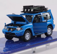 Load image into Gallery viewer, IHCM 1:64 Blue Pajero EVO V55 ORV SUV Open Model Diecast Metal Car Box New Collection
