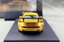Load image into Gallery viewer, Star 1:64 Yellow RWB 964 GT Widebody Sports Model Diecast Metal Car Box New Collection

