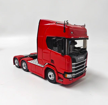 Load image into Gallery viewer, Masdi 1:64 Red Scania R450 Truck Tractor Sport Model Diecast Metal Car Box New Collection
