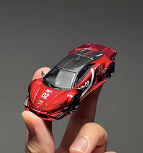 Load image into Gallery viewer, PSC 1:64 Red Yangwang U9 #2 Racing Sports Model Diecast Metal Car Box New Collection
