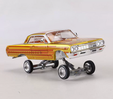 Load image into Gallery viewer, 97m 1:64 APA Gold Blossom Impala Low Rider Sports Model Diecast Metal Car New Collection
