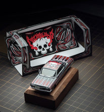Load image into Gallery viewer, 97m 1:64 APA Black 1964 Impala Ghost Low Rider Sports Model Diecast Metal Car
