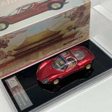 Load image into Gallery viewer, Carport 1:64 Red Romeo 33 Stradale Sports Model Diecast Metal Car Box New Collection
