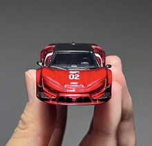 Load image into Gallery viewer, PSC 1:64 Red Yangwang U9 #2 Racing Sports Model Diecast Metal Car Box New Collection
