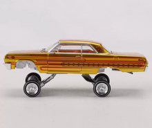 Load image into Gallery viewer, 97m 1:64 APA Gold Blossom Impala Low Rider Sports Model Diecast Metal Car New Collection
