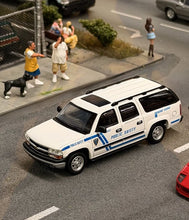 Load image into Gallery viewer, MK 1:64 White CUNY Suburban Public Safety SUV Model Diecast Metal Car Box New Collection
