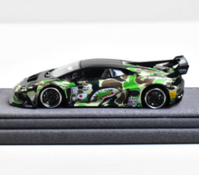 Load image into Gallery viewer, DAP 1:64 Camo Huracan GT Sports Model Diecast Metal Car Box New Collection
