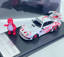 Load image into Gallery viewer, MC 1:64 White Dinosaur RWB 993 Figure Sports Model Diecast Metal Car Box New Collection

