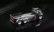 Load image into Gallery viewer, Liberty 1:64 Black Dinosaur VW T1 Pickup Trailer 6x6 Model Diecast Metal Car
