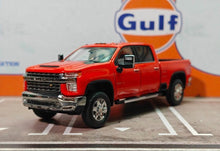 Load image into Gallery viewer, SC 1:64 Red Silverado Pickup Truck Sports Model Diecast Metal Car Box New Collection
