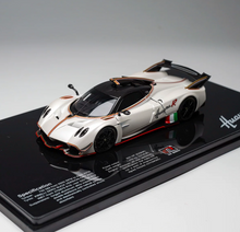 Load image into Gallery viewer, LCD 1:43 White Huayra R Sports Open Model Diecast Metal Car Box New Collection
