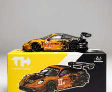 Load image into Gallery viewer, TH 1:64 Orange 911 GT3 R #91 Sports Model Diecast Metal Car Box New Collection

