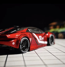 Load image into Gallery viewer, PSC 1:64 Red Yangwang U9 #2 Racing Sports Model Diecast Metal Car Box New Collection
