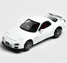 Load image into Gallery viewer, JDM64 1:64 White RX7 FD3s R Sports Model Diecast Metal Car Box New Collection
