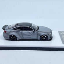 Load image into Gallery viewer, Fine 1:64 APA Gray M4 F82 Coupe Widebody Sport Model Diecast Metal Car Box New Collection
