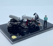 Load image into Gallery viewer, HG 1:64 Plating Black RWB 930 Figure Sports Open Model Diecast Metal Car New Collection
