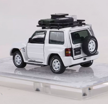 Load image into Gallery viewer, IHCM 1:64 White Pajero EVO V55 ORV SUV Open Model Diecast Metal Car Box New Collection
