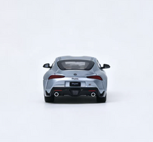 Load image into Gallery viewer, ATS 1:64 Silver Blue GR Supra A90 Coupe Sports Model Diecast Metal Car Box New Collection
