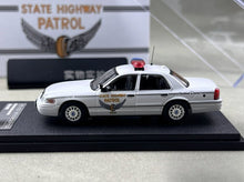 Load image into Gallery viewer, Rollin 1:64 OHIO Highway Police Crown Victoria CV Model Diecast Metal Car New Collection
