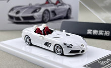 Load image into Gallery viewer, Nameless 1:64 APA White SLR Stirling Moss Sports Model Diecast Resin Car New Collection
