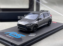 Load image into Gallery viewer, TC 1:64 Dark Gray Focus RS Hatchback Sports Model Diecast Metal Car Box New Collection
