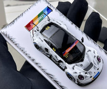 Load image into Gallery viewer, EA 1:64 Snow Monster 911 GT3 #22 Sports Model Diecast Metal Car Box New Collection
