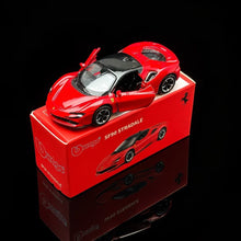 Load image into Gallery viewer, Bburago 1:64 Red SF90 Stradale Sports Open Model Diecast Metal Car Box New Collection
