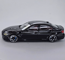 Load image into Gallery viewer, DAP 1:64 Black M3 F80 Sedan Sports Model Diecast Metal Car Box New Collection
