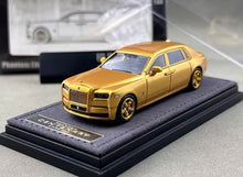 Load image into Gallery viewer, Banana 1:64 APA Gold Phantom VIII Centenary Luxury Model Diecast Metal Car New Collection
